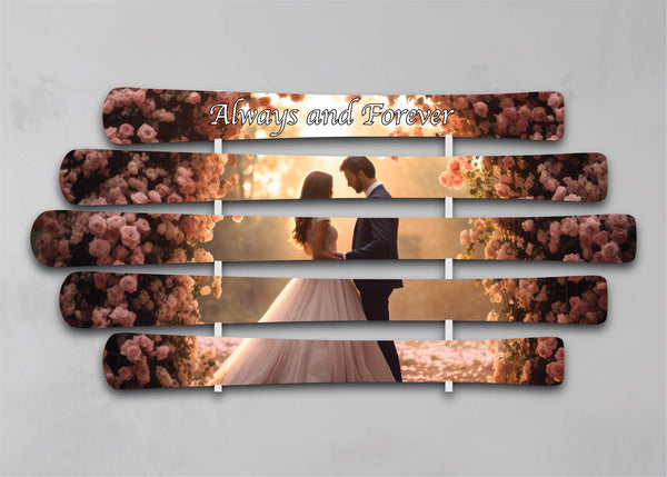 Wedding skis happily ever after